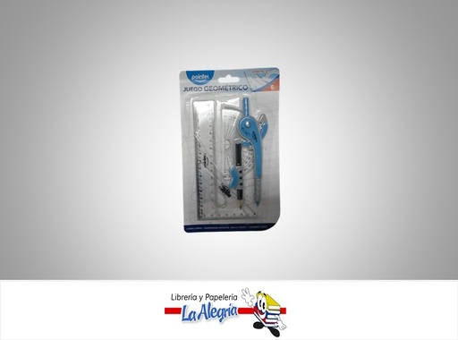 [7453038435635] JUEGO GEOMETRICO ACRILICO CON COMPAS CM5653; 15CM MARCA POINTER