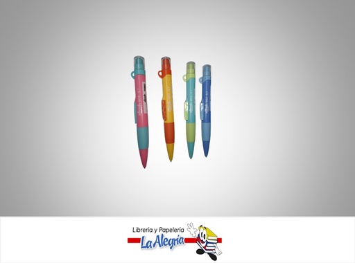 [785571628371] PORTAMINA PLASTICO OKM03 0.7MM COLORES PASTELES UND
