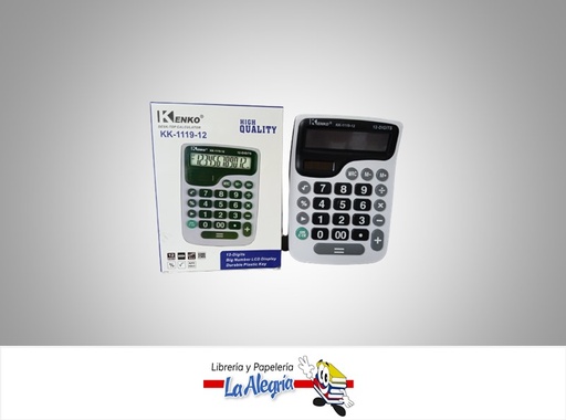 [6925625453151] CALCULADORA ESCRITORIO KK-1119-12
