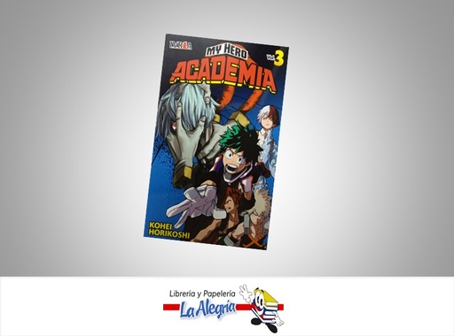 [9788416816613] MY HERO ACADEMIA VOL.3 AUTOR KOHEI HORIKOSHI PLANETA COMIC