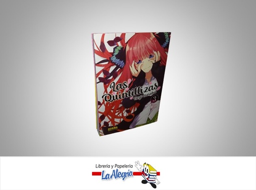 [9788467941753] LAS QUINTILLIZAS 3 AUTOR NEGI HARUBA MARCA NORMA EDITORIAL