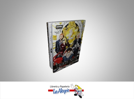 [9788467917284] DEATH NOTE 05 BLANCO TEMATICA MANGA TSUGUMI OHBA MARCA NORMA EDITORIAL