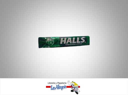 [7702133815782] CARAMELO HALLS YERBA BUENA 25,2GR MARCA HALLS