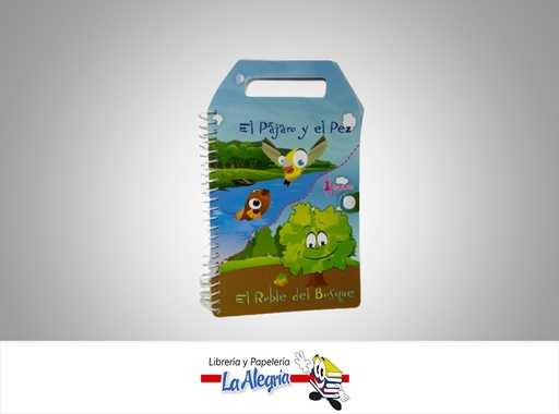 [9789807462525] EL PAJARO Y EL PEZ PEGATINAS/COLOREAR  TEMATICA INFANTIL   EDITORIAL KAROLING CHANTILLY