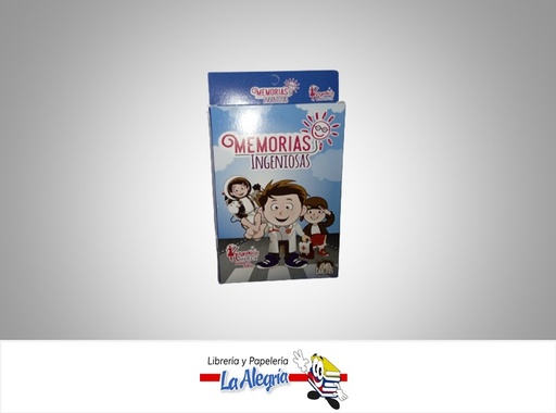 [7595364000177] JUEGO MEMORIA INGENIOSA CARLITOS MARCA CHANTILLY