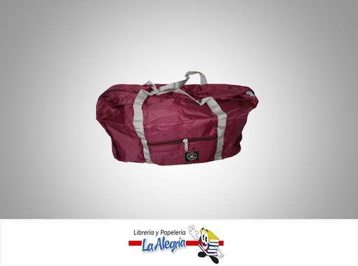 [683327565005] BOLSO VIAJERO  IMPERMABLE 48X32X16CM VINO TINTO MARCA S/M