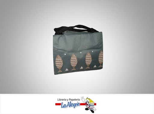 [LONCH02] LONCHERA TERMICA PEZ GRIS MARCA S/M
