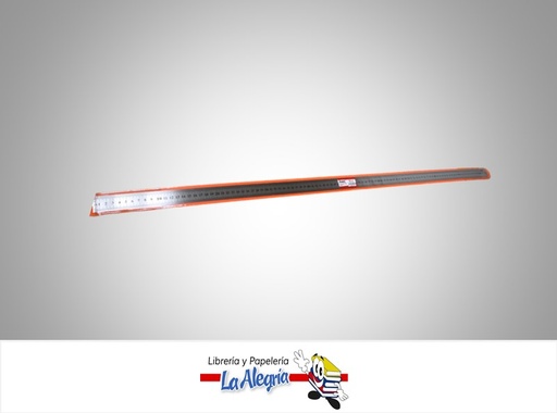 [6937544350435] REGLA DE ACERO INOXIDABLE 100 CM MARCA FOSKA