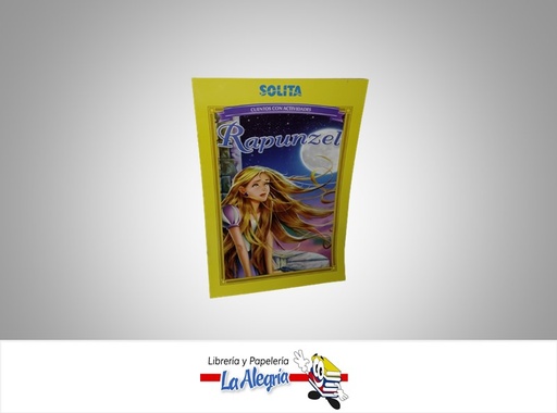 [7591147014645] RAPUNZEL CUENTOS CON ACTIVIDADES MARCA SOLITA