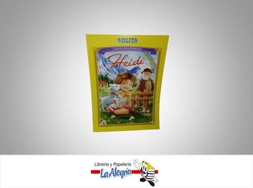[7591147014546] HEIDI CUENTOS CON ACTIVIDADES MARCA SOLITA