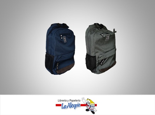 [7850742343674] MORRAL ESCOLAR POLYESTER 100% 18X12X6 COLORES VARIADOS MARCA YOLO