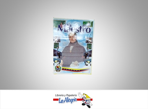 [AFG030] AFICHE GRANDE DIA DEL MAESTRO MARCA S/M