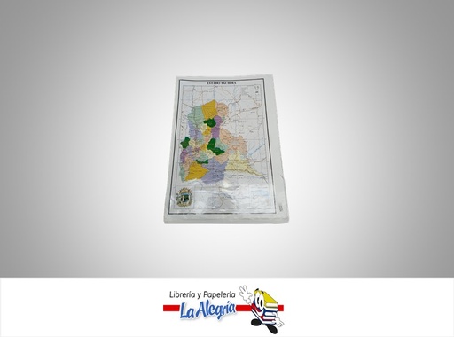 [AFG046] AFICHE GRANDE MAPA EDO TACHIRA MARCA S/M
