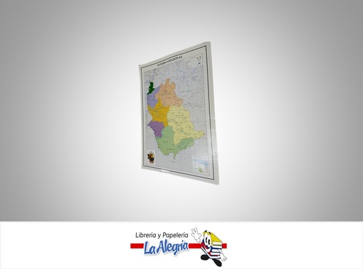 [AFG056] AFICHE GRANDE MAPA DEL EDO AMAZONA MARCA S/M
