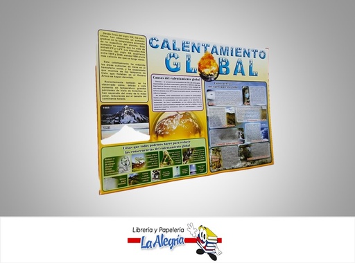 [AFG113] AFICHE GRANDE CALENTAMIENTO GLOBAL MARCA S/M