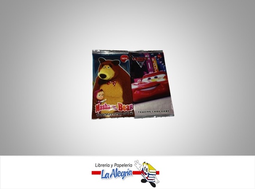 [5698888885656] CARTAS PIEDRA,PAPEL O TIJERA  COMIC VARIADOS SOBRE 3UND MARCA S/M