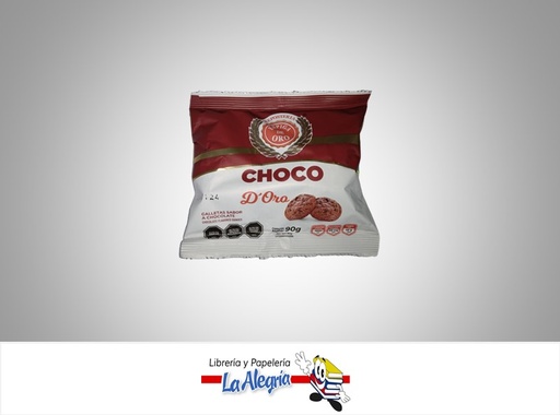 [7591573001356] GALLETA CHOCOLATE D'ORO 90G MARCA ESPIGA DE ORO