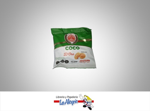 [7591573001349] GALLETA COCO D'ORO 90G MARCA ESPIGA DE ORO
