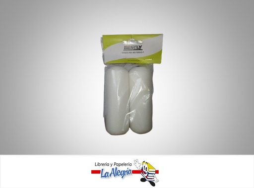 [793573968531] REPUESTO MINI RODILLO 4 PAQUETE 2 UND MARCA BESTLY
