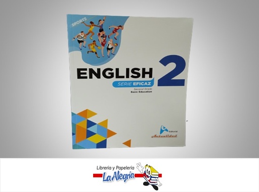 [9789945611601] ENGLISH SERIE EFICAZ 2 AUTOR EVARISTO DE JESUS PAREDES EDITORIAL ACTUALIDAD