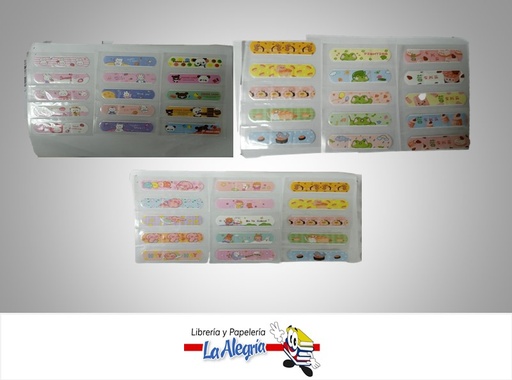 [CURITAS] CURITAS INFANTILES ESTAMPADAS UND MARCA S/M