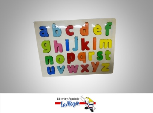 [YR00402] ROMPECABEZA DIDACTICO ABECEDARIO MARCA S/M