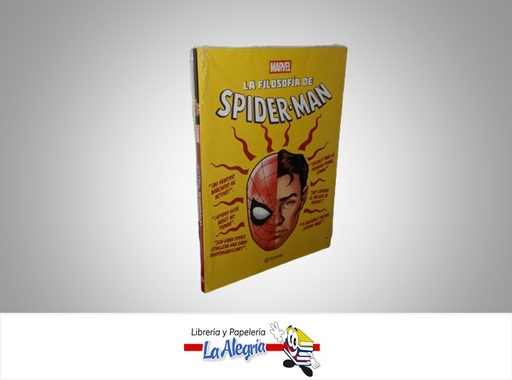 [9786287611306] LA FILOSOFIA DE SPIDER-MAN TEMATICA COMIC AUTOR MARVEL MARCA PLANETA