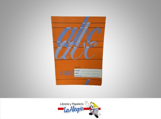 [011240L] CUADERNO ENGRAPADO PEQUEÑO DOBLE LIN 80 HOJAS MARCA CARIBE