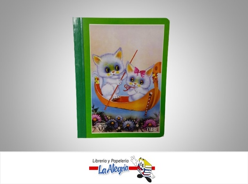 [054260] CUADERNO EMPASTADO KTICAS PEQ 1LINEA 60H