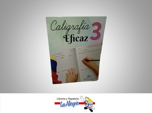 [9789945605112] CALIGRAFIA EFICAZ 3 TEMATICA CALIGRAFIA AUTOR GRUPO PEDAGOGICO EDITORIAL ACTUALIDAD
