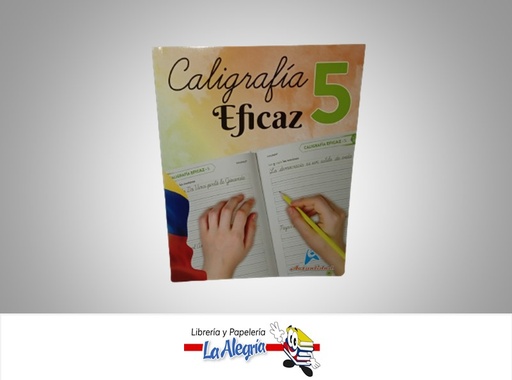 [9789945605136] CALIGRAFIA EFICAZ 5 TEMATICA CALIGRAFIA AUTOR GRUPO PEDAGOGICO EDITORIAL ACTUALIDAD