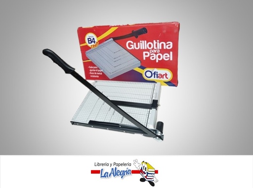 [720171614294] GUILLOTINA METALICA 15X12 B4 MARCA OFIART