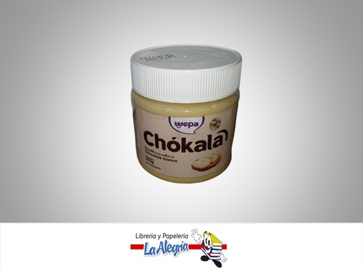 [608037769268] CHOCOLATE  BLANCO UNTABLE 200G CHOKALA MARCA WEPA