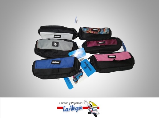 [7707319847663] CARTUCHERA 2 CIERRES TAMBO DISEÑOS VARIOS MARCA TOPDRAWER