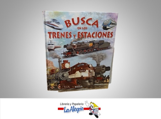 [9788467717198] BUSCA EN LOS TRENES Y ESTACIONES  TEMATICA CUENTOS   EDITORIAL PLANETA DE VENEZUELA