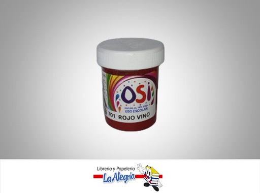 [7592595000570] PINTURA AL FRIO 60CC ROJO VINO MARCA OSI