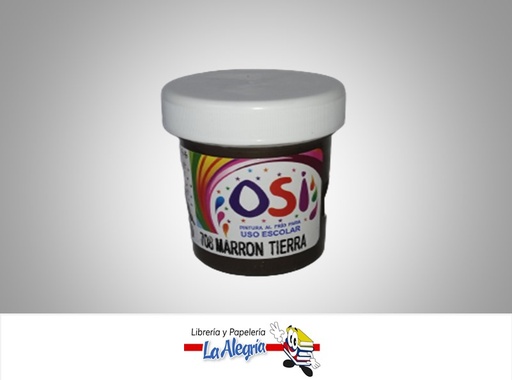 [7592595000648] PINTURA AL FRIO 60CC MARRON TIERRA MARCA OSI