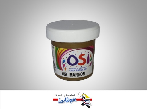 [7592595000655] PINTURA AL FRIO 60CC MARRON  MARCA OSI