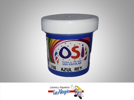 [7592595000723] PINTURA AL FRIO 60CC AZUL REY MARCA OSI