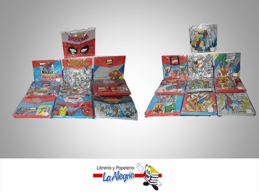 [7707463693406] CARPETA PLASTICA CON LIGA NIÑO MARVEL MARCA PRIMAVERA