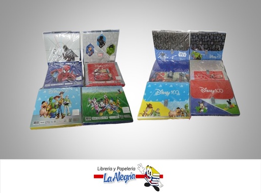[7707463692324] MALETIN PLASTICO CON ASA Y BOLSILLO NIÑO DISNEY/MARVEL/STAR WARS MARCA PRIMAVERA