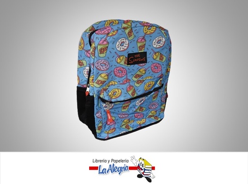 [7591525123204] MORRAL ESCOLAR GRANDE SIMPSONS 11740135 MARCA CAPI