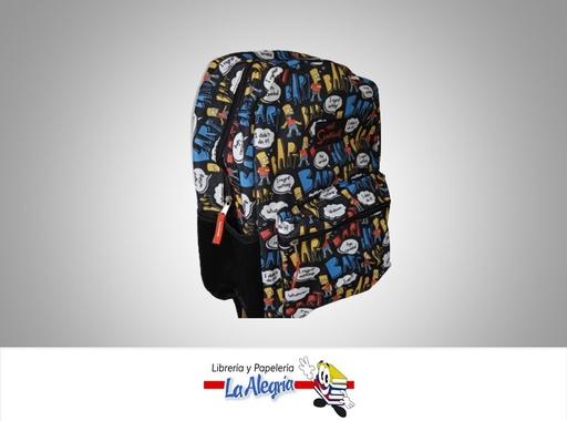 [7591525123211] MORRAL ESCOLAR GRANDE SIMPSONS 11740136 MARCA CAPI