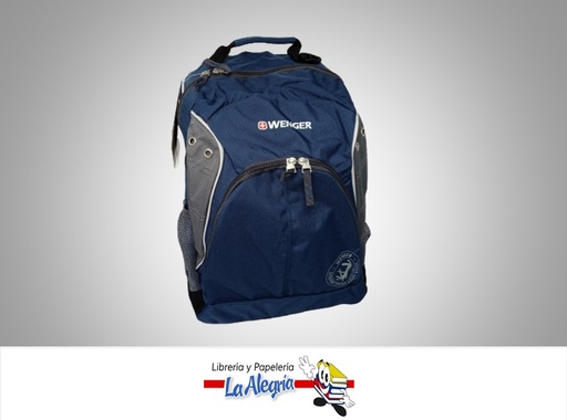 [721427592038] MORRAL ESCOLAR SA1353 AZUL/GRIS MARCA WENGER