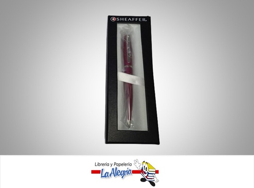 [9407] BOLIGRAFO RETRACTIL VFM CROMADO MORADO MARCA SHEAFFER