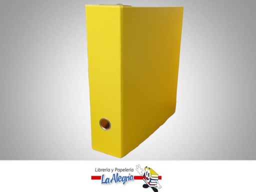 [8436560384809] ARCHIVADOR LOMO ANCHO AMARILLO CARTA UND