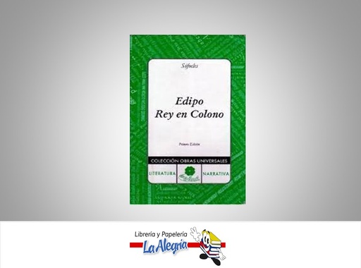 [9789807259200] EDIPO REY EDIPO EN COLONO TEMATICA NOVELA CLASICA AUTOR SOFOCLES MARCA EL TREBOL