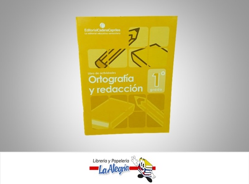 [9789806994447] ORTOGRAFÍA Y REDACCIÓN 1 TEMATICA ESCOLAR AUTOR MARIA CAROLINA ORSINI MARCA EDITORIAL SABER