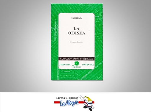 [9789801235378] LA ODISEA TEMATICA NOVELA CLASICA AUTOR HOMERO MARCA EL TREBOL