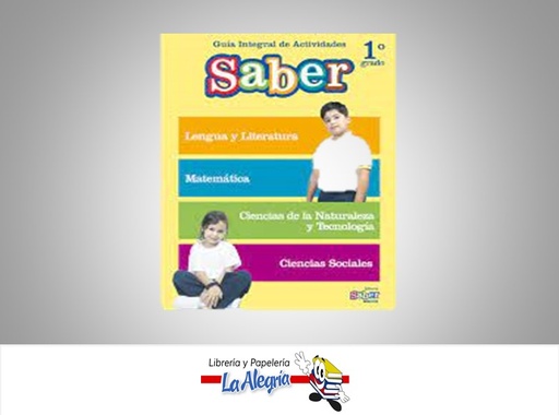 [9789804001314] GUIA INTEGRAL SABER 1 TEMATICA EDUCACION EDITORIAL SABER